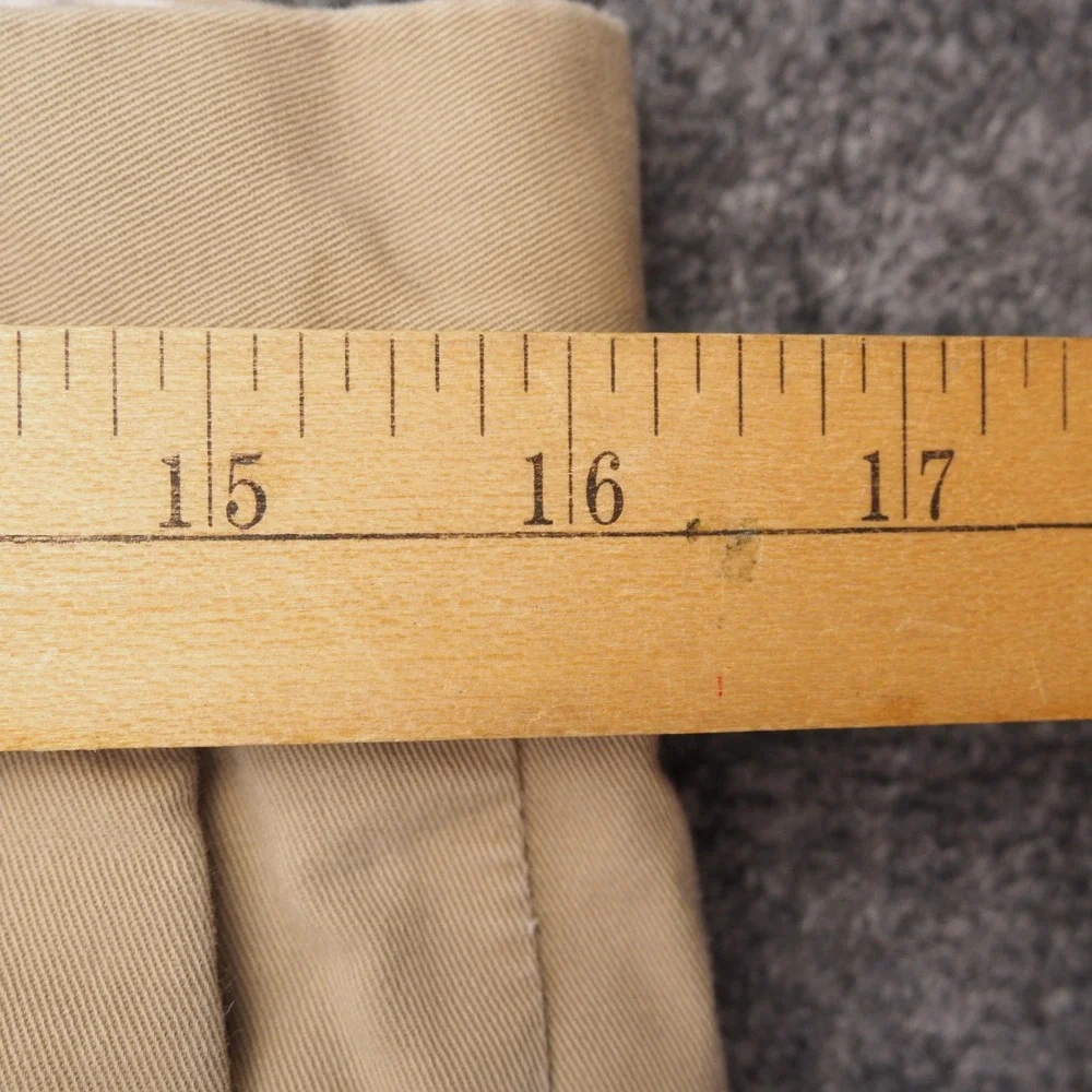 Polo Ralph Lauren Chino Pants Mens 34x30 Tan Stretch Slim Fit Preppy Casual